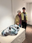With my mother next to my artwork (205 visits) With my mother next to my artwork With my mother next to my artwork